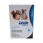 Ficha técnica e caractérísticas do produto Lexin 300mg C/ 12 Comp Antibiótico para Cães - Duprat