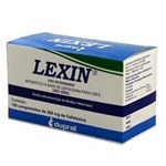 Ficha técnica e caractérísticas do produto Lexin 300mg C/ 120 Comp Antibiótico para Cães - Duprat