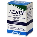 Ficha técnica e caractérísticas do produto Lexin 300mg cartela com 12 comprimidos