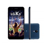 Ficha técnica e caractérísticas do produto LG K9 TV Smartphone, 16 GB, 5", Azul