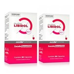 Ficha técnica e caractérísticas do produto Libidol Feminino 60 Caps 2 Unidades - Saúde Garantida