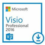 Ficha técnica e caractérísticas do produto Licença Microsoft Office Visio Professional 2016 ESD- Digital Download