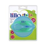 Ficha técnica e caractérísticas do produto Lillo 602821 Desing Prato C/ Ventosa Azul