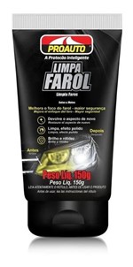 Ficha técnica e caractérísticas do produto Limpa Farol Proauto - 150 Gr