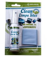 Ficha técnica e caractérísticas do produto Limpa Telas Clean Implastec 60ml Com Flanela