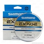 Ficha técnica e caractérísticas do produto Linha de Pesca Shimano Exage Monofilamento Extra Forte 300m 0,305mm 7,5kg