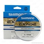 Ficha técnica e caractérísticas do produto Linha de Pesca Shimano Exage Monofilamento Extra Forte 300m 0,185mm 2,9kg