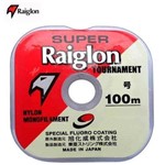 Ficha técnica e caractérísticas do produto Linha Mono Raiglon 0,285mm 17,0lbs/8,0kg Branca - 100 Metros