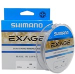 Ficha técnica e caractérísticas do produto Linha Monofilamento Shimano Exage 0,35mm 22,9lb 300m