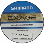 Ficha técnica e caractérísticas do produto Linha Shimano Exage 0,305Mm - 1000M