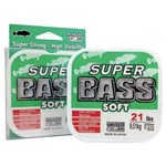 Linha Super Bass Soft 0,370 Mm 21lb Monofilamento Verde 250m