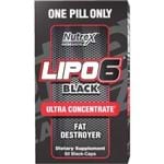 Ficha técnica e caractérísticas do produto Lipo 6 Black Ultra Concentrado 60 Cápsulas – Nutrex