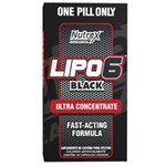 Ficha técnica e caractérísticas do produto Lipo 6 Black Ultra Concentrate 60 Cápsulas Nutrex