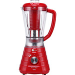 Ficha técnica e caractérísticas do produto Liquidificador Fun Kitchen Power Blend 2,4L 4 Velocidades + Pulsar/Autolimpeza Vermelho - 900W