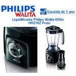 Ficha técnica e caractérísticas do produto Liquidificador Philips Walita 600w HR2162 Preto