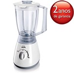 Ficha técnica e caractérísticas do produto Liquidificador Philips Walita RI2009 Branco 400w de Potência Jarra em SAN Acrílico Altamente Resistente de 2 Litros 2 Velocidades e Pulsar