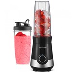 Ficha técnica e caractérísticas do produto Liquidificador Shake 800Ml 220V Preto e Prata Multilaser - BE014