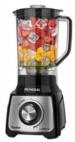 Liquidificador Turbo Inox L1200BI Mondial 1200W 12 Velocidades