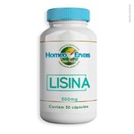 Ficha técnica e caractérísticas do produto Lisina 500mg 30 Cápsulas