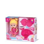 Ficha técnica e caractérísticas do produto Little Dolls Come Come Loira 8071* - Diver Toys
