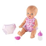 Ficha técnica e caractérísticas do produto Boneca Bebê - Little Mommy - Faz Xixi Deluxe - Mattel
