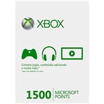 Ficha técnica e caractérísticas do produto Live Card Microsoft Points (1500 Pontos) - Xbox 360