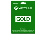 Ficha técnica e caractérísticas do produto Live Gold 6 Meses Xbox - Microsoft