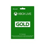 Ficha técnica e caractérísticas do produto Live Gold 6 Meses Xbox