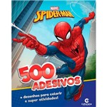 Ficha técnica e caractérísticas do produto Livro 500 Adesivos Marvel Homem Aranha