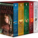Ficha técnica e caractérísticas do produto Livro - a Game Of Thrones Boxed Set: a Song Of Ice And Fire Series (5 Livros) Premium Paperbacks