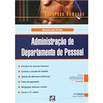 Ficha técnica e caractérísticas do produto Livro - Administraçao de Departamento Pessoal