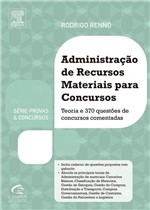 Ficha técnica e caractérísticas do produto Livro - Administração de Recursos Materiais para Concursos