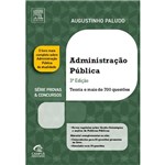 Ficha técnica e caractérísticas do produto Livro - Administração Pública: Teoria e Mais de 700 Questões