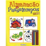 Ficha técnica e caractérísticas do produto Livro - Almanacão de Passatempo com Lápis de Cor