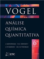 Ficha técnica e caractérísticas do produto Livro - Vogel: Análise Química Quantitativa - Ltc - Grupo Gen