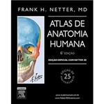 Ficha técnica e caractérísticas do produto Livro - Atlas de Anatomia Humana - Edição Especial com Netter 3D