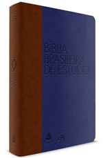 Ficha técnica e caractérísticas do produto Livro - Bíblia Brasileira de Estudo : Marrom / Azul