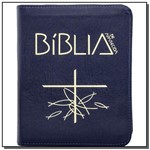 Ficha técnica e caractérísticas do produto Livro - Bíblia de Aparecida - Média Zíper Azul