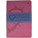 Livro - Bíblia de Estudo: Desafios de Toda Mulher (Rosa)