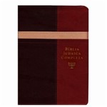 Ficha técnica e caractérísticas do produto Livro - Bíblia Judaica Completa - Capa Luxo - Marrom e Vinho