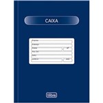 Ficha técnica e caractérísticas do produto Livro Caixa Capa Dura Grande 100fls