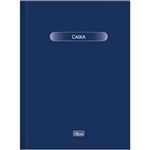 Ficha técnica e caractérísticas do produto Livro Caixa Capa Dura Grande 50fls