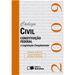 Ficha técnica e caractérísticas do produto Livro - Código Civil e Constituição Federal - Mini