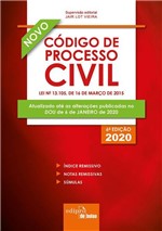 Ficha técnica e caractérísticas do produto Livro - Código de Processo Civil 2020 - Mini