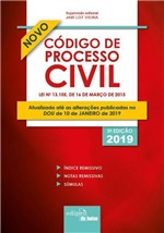 Ficha técnica e caractérísticas do produto Livro - Código de Processo Civil 2019 - Mini