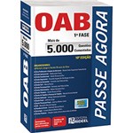 Ficha técnica e caractérísticas do produto Livro - Coleção Passe Agora - OAB 1ª Fase - Mais de 5000 Questões Comentadas