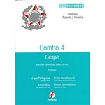 Ficha técnica e caractérísticas do produto Livro - Combo 4 Cespe