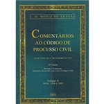 Ficha técnica e caractérísticas do produto Livro - Comentários ao Código de Processo Civil: Arts. 154 a 269 - Vol. 2
