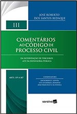 Ficha técnica e caractérísticas do produto Livro - Comentários ao Código de Processo Civil - Volume III