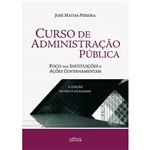 Ficha técnica e caractérísticas do produto Livro - Curso de Administração Pública